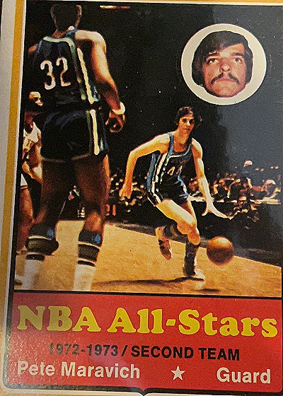 1973-74 Topps #130 Pete Maravich — front