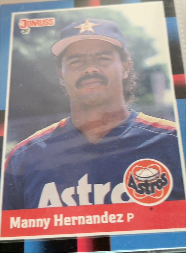 1988 Donruss #481 Manny Hernandez — front