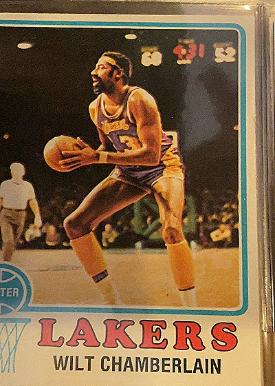 1973 Topps Basketball #80 Wilt Chamberlain — front