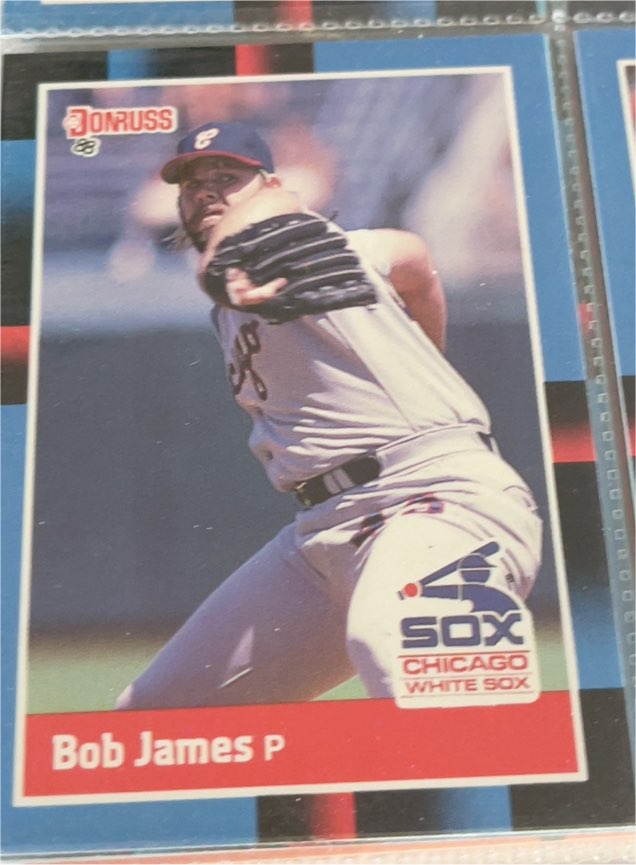 1988 Donruss #507 Bob James — front