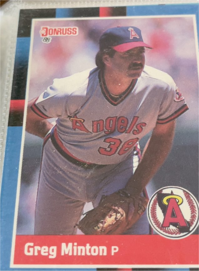 1988 Donruss #505 Greg Minton — front