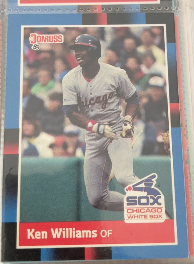 1988 Donruss #334 Ken Williams — front