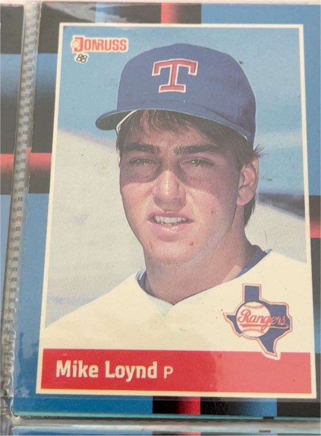 1988 Donruss #550 Mike Loynd — front