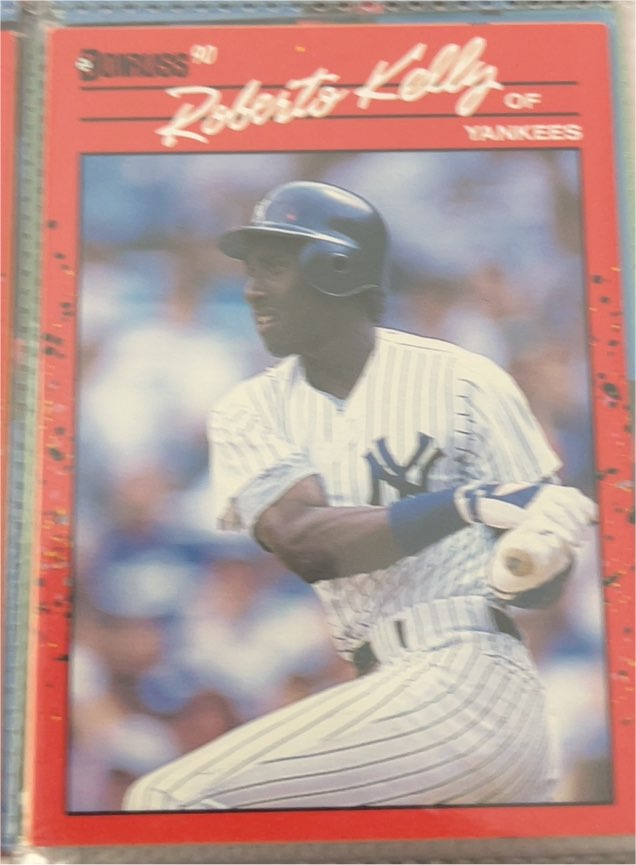 1990 Donruss #192 Roberto Kelly — front