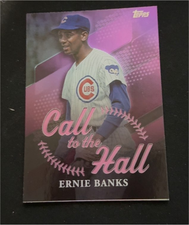 2025 Topps Series 1 #CTH-10 Ernie Banks Call to the Hall — front