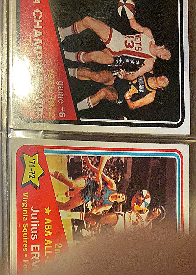 1971-72 Topps #164 Julius Erving ABA All-Star — front