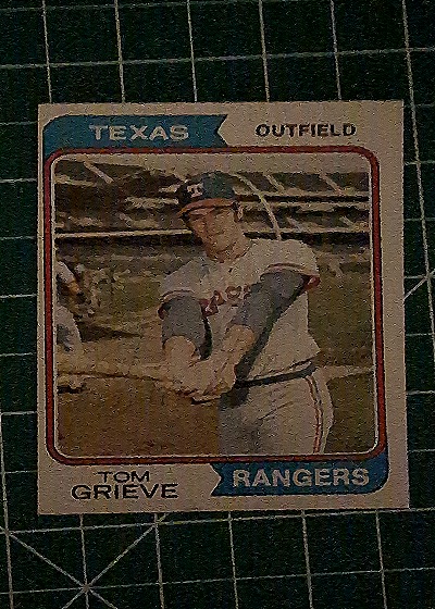 1974 Topps #268 Tom Grieve — front