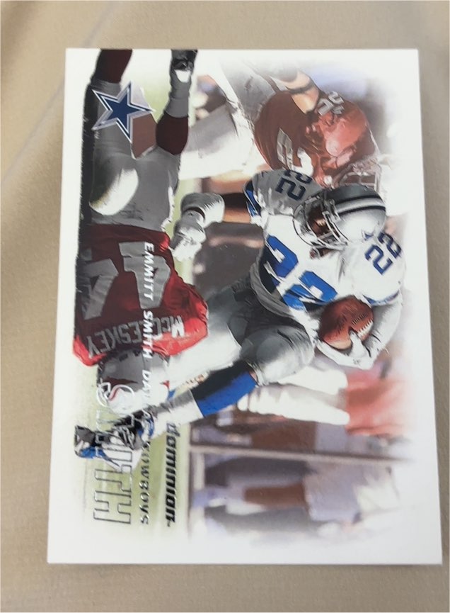 2000 Dominion #6 Emmitt Smith — front