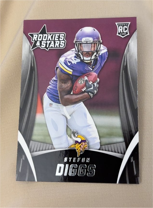 2015 Panini Rookies & Stars #161 Stefon Diggs — front