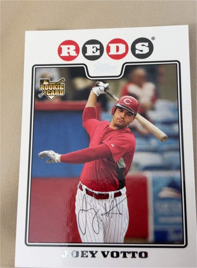 2008 Topps #319 Joey Votto — front