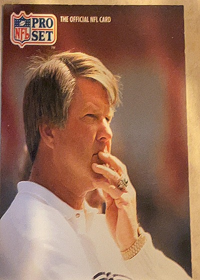 1991 Pro Set #135 Jimmy Johnson — front
