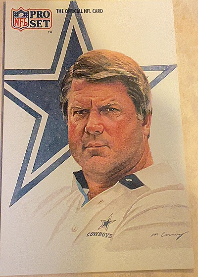 1991 Pro Set #405 Jimmy Johnson — front
