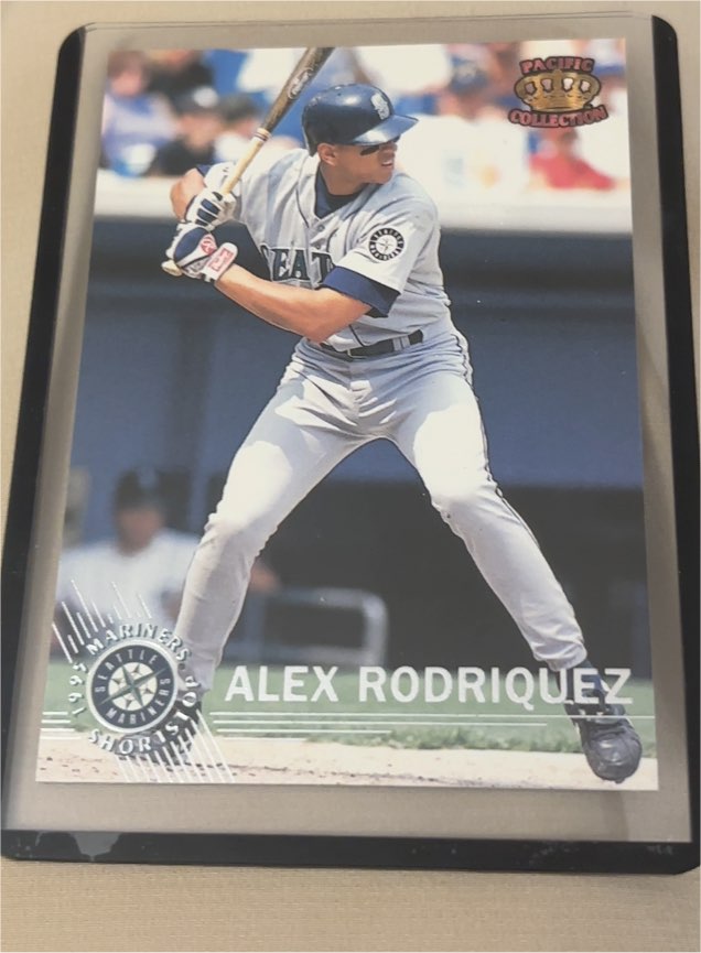 1995 Pacific Mariners Memories #42 Alex Rodriguez — front