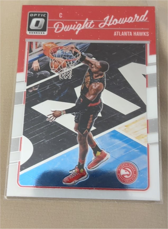 2022 Donruss Optic Dwight Howard Atlanta Hawks — front