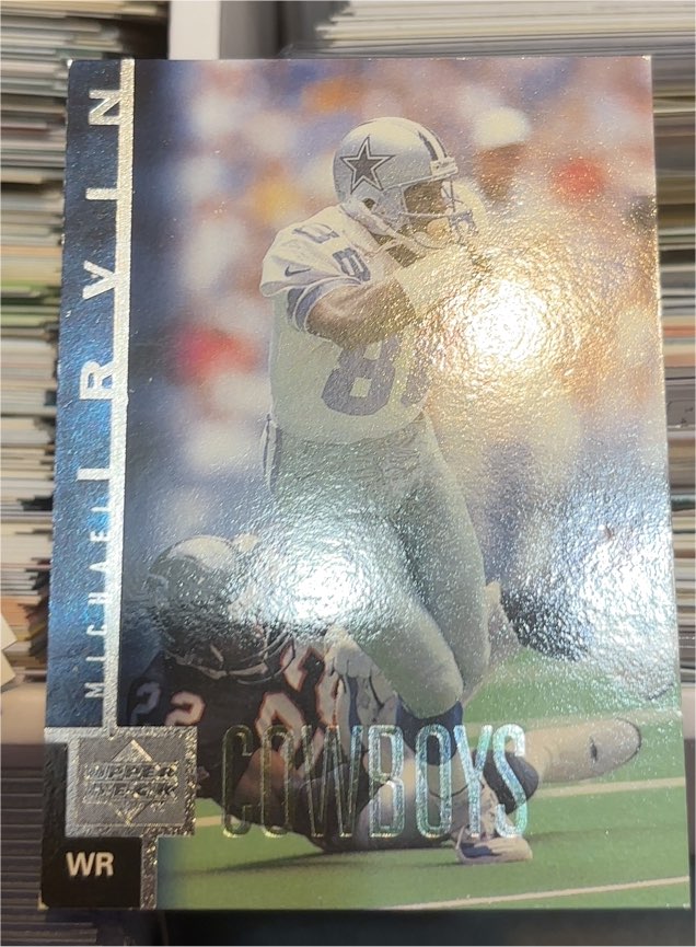 1995 Upper Deck Michael Irvin Dallas Cowboys — front