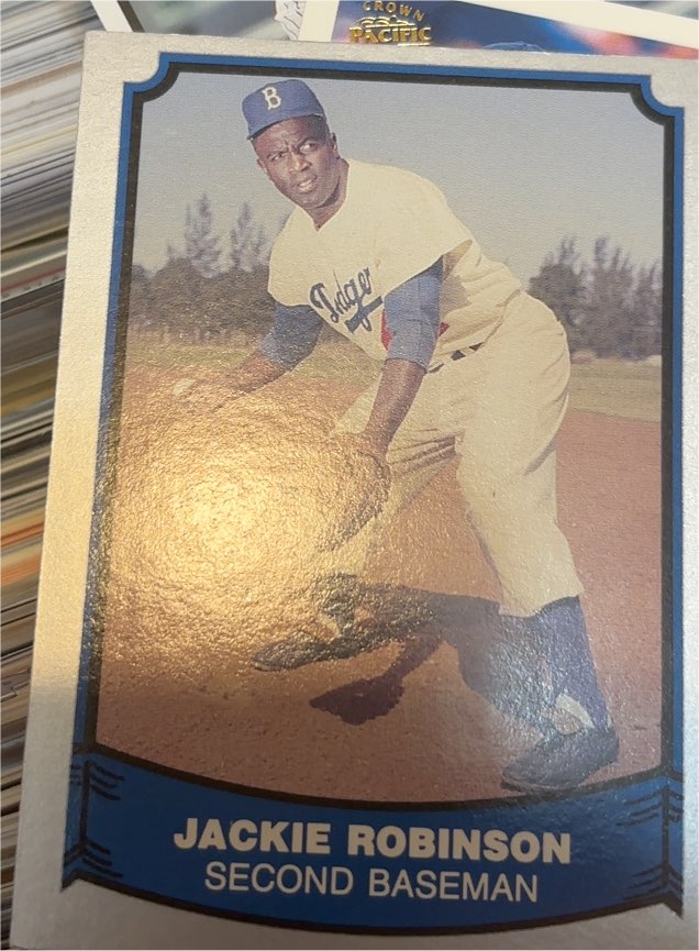 1988 Pacific Legends I #40 Jackie Robinson — front