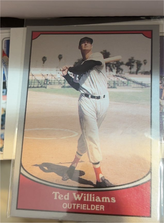 1990 Pacific Legends #59 Ted Williams — front
