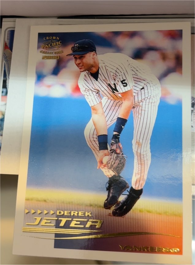 2000 Pacific Crown Collection #189 Derek Jeter — front