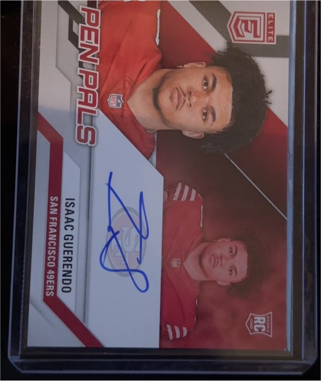 2024 Panini Donruss Elite Pen Pals #PAL-IGU Isaac Guerendo — front