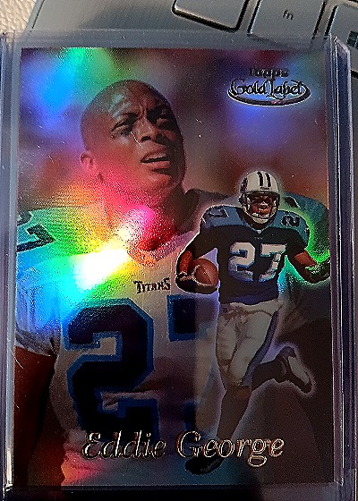 1999 Topps Gold Label #12 Eddie George — front