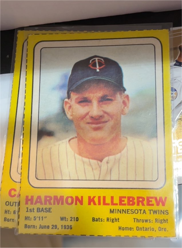 1974 Topps #631 Harmon Killebrew — front