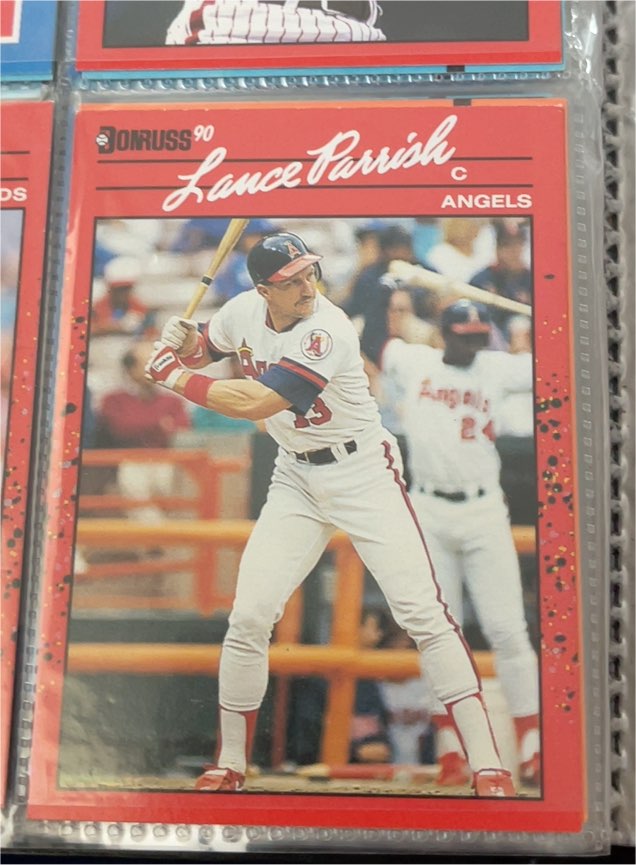 1990 Donruss #213 Lance Parrish — front