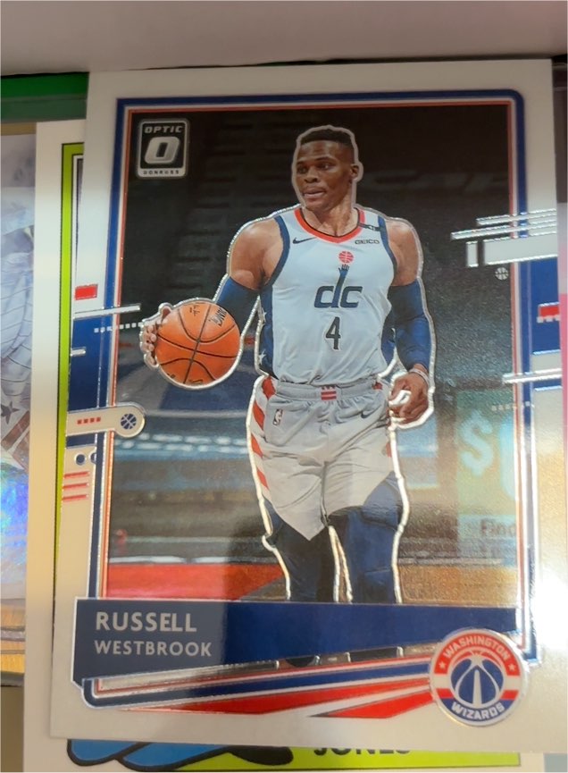 2020-21 Panini Donruss Optic #70 Russell Westbrook — front
