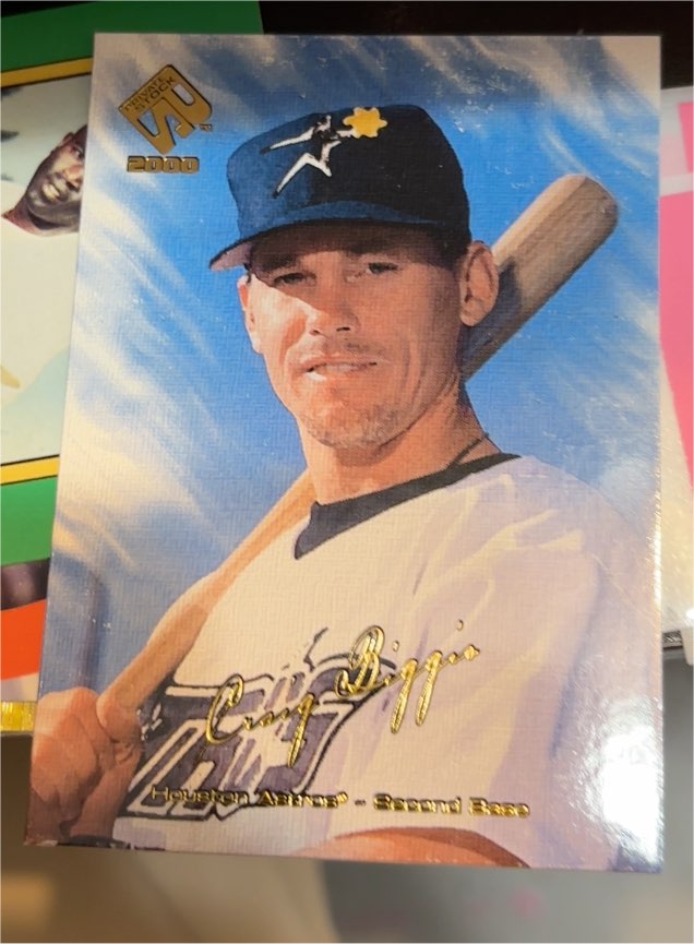 2000 Pacific Private Stock #61 Craig Biggio — front