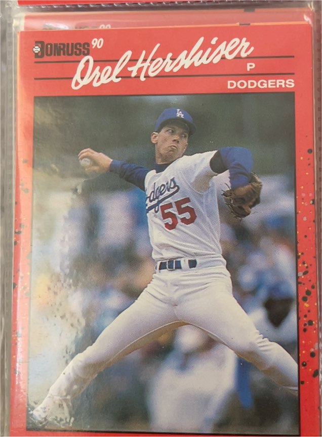 1990 Donruss #197 Orel Hershiser — front
