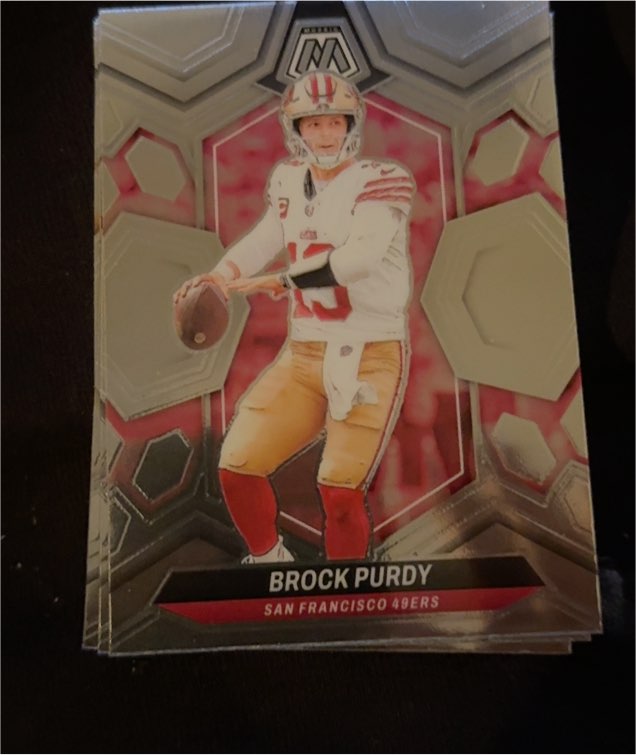 2024 Panini Mosaic #190 Brock Purdy — front