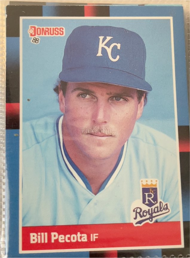 1988 Donruss #466 Bill Pecota — front