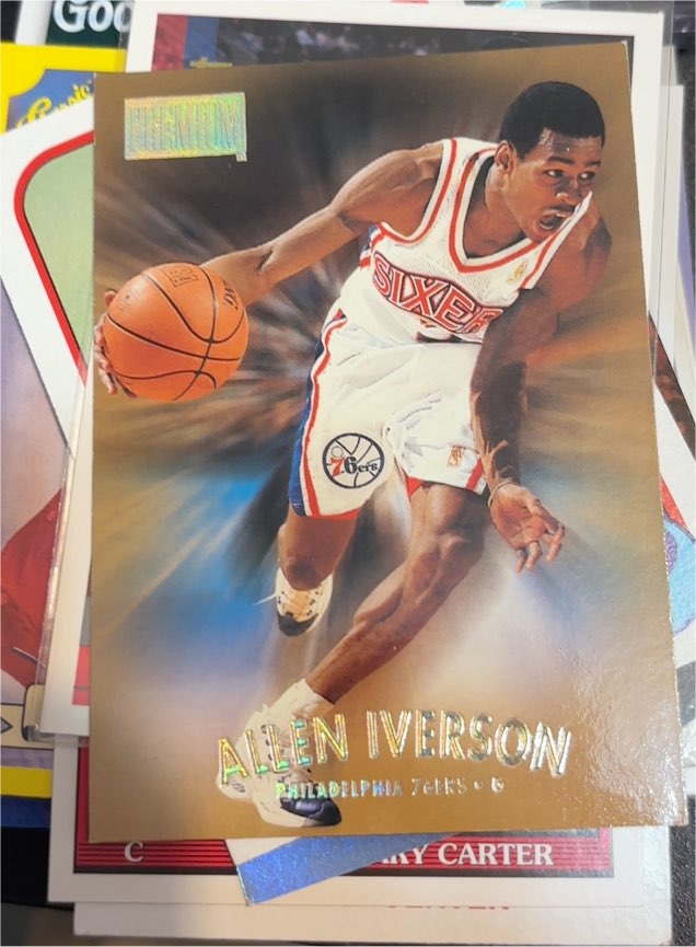 1997-98 SkyBox Premium #100 Allen Iverson — front