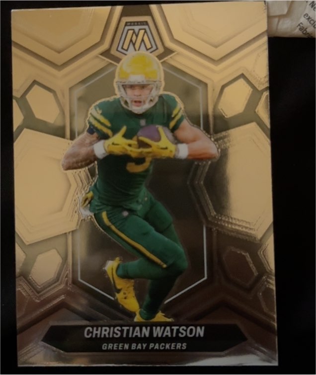 2024 Panini Mosaic #80 Christian Watson — front