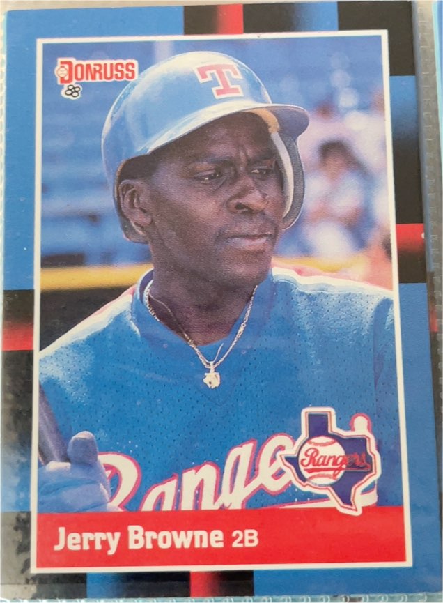 1988 Donruss #408 Jerry Browne — front
