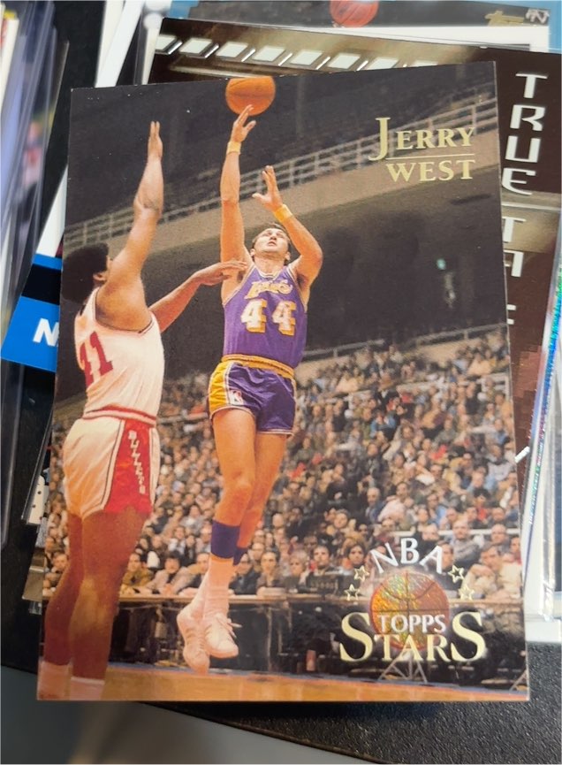 1996 Topps Stars #148 Jerry West — front