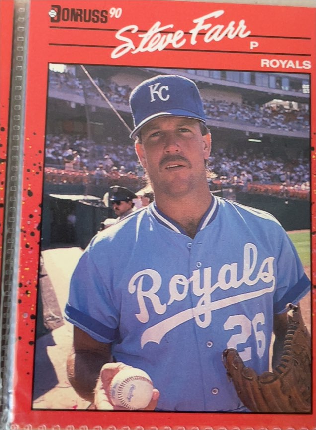 1990 Donruss #356 Steve Farr — front