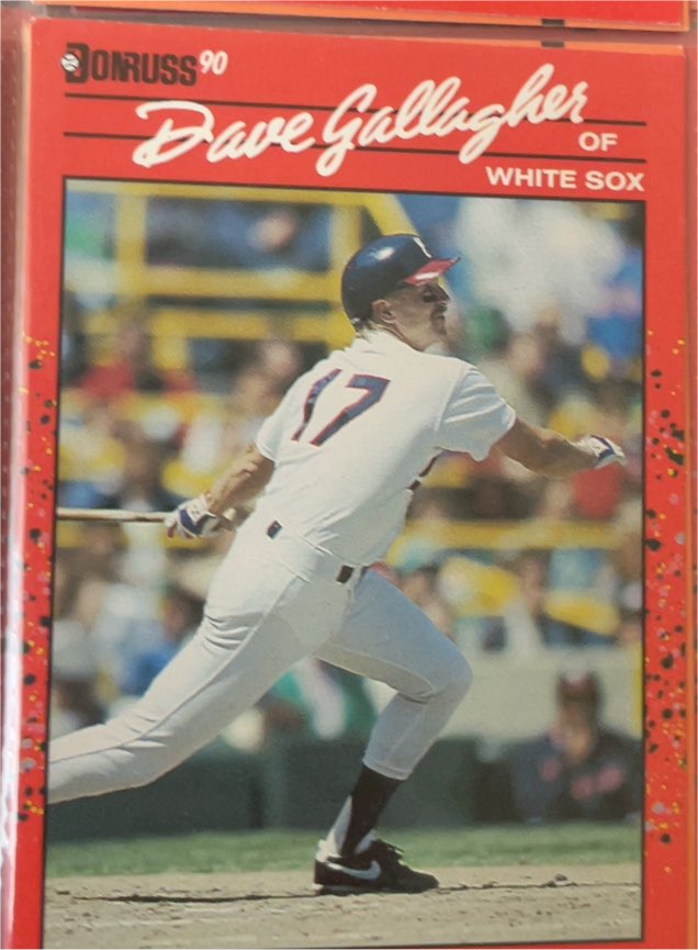 1990 Donruss #219 Dave Gallagher — front