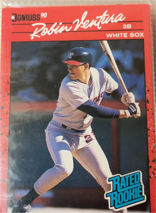 1990 Donruss #28 Robin Ventura — front