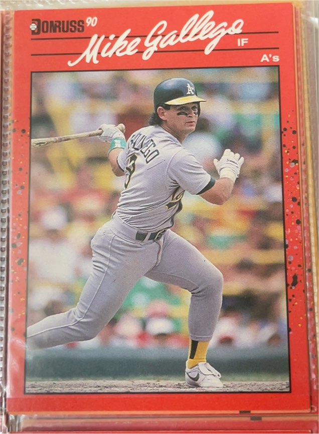 1990 Donruss #361 Mike Gallego — front