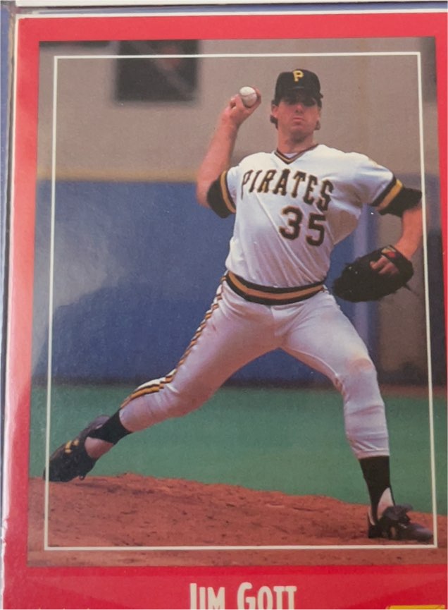 1988 Score #320 Jim Gott — front