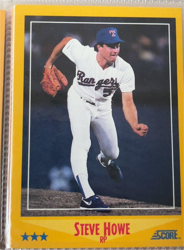 1988 Score #543 Steve Howe — front