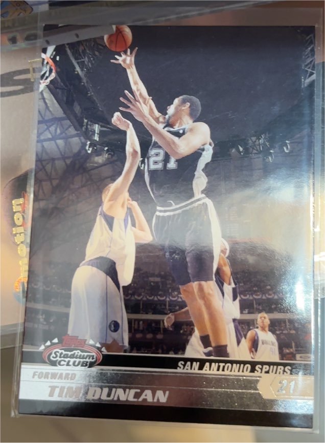 1992-93 Topps Stadium Club #21 Tim Duncan — front