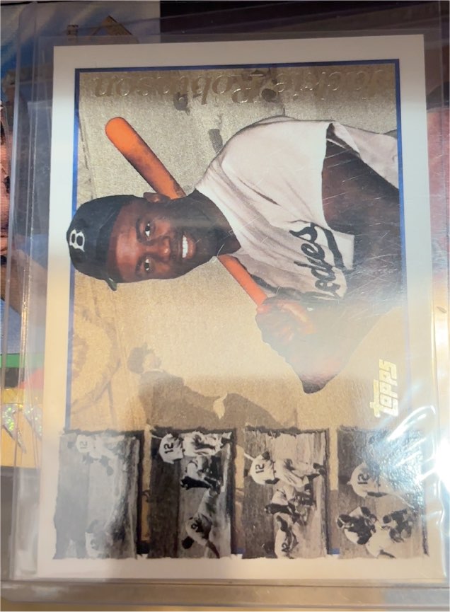 1997 Topps #42 Jackie Robinson — front