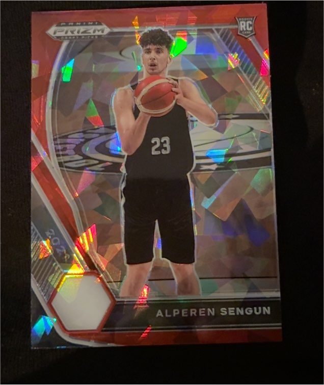 2021-22 Panini Prizm Draft Picks #42 Alperen Sengun — front