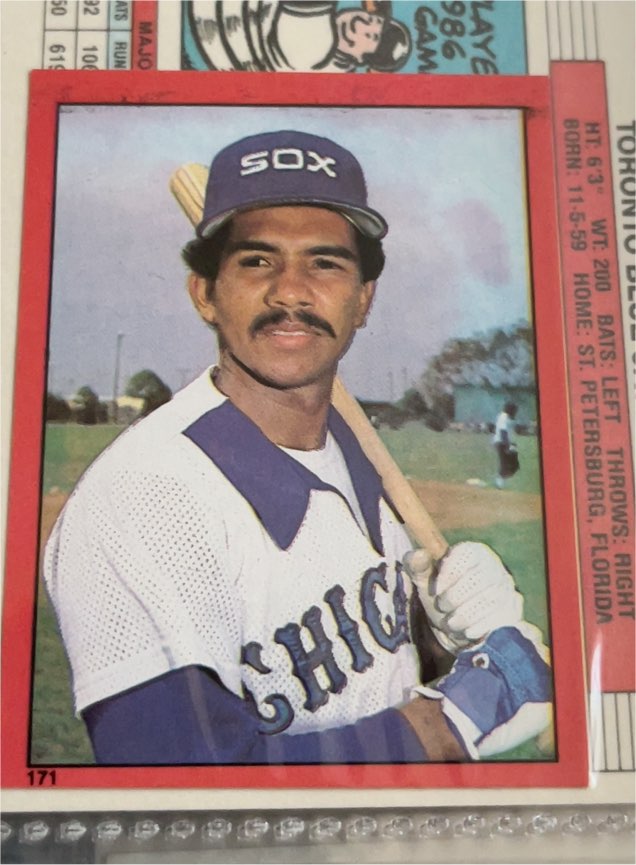 1982 Topps #171 Tony Bernazard — front