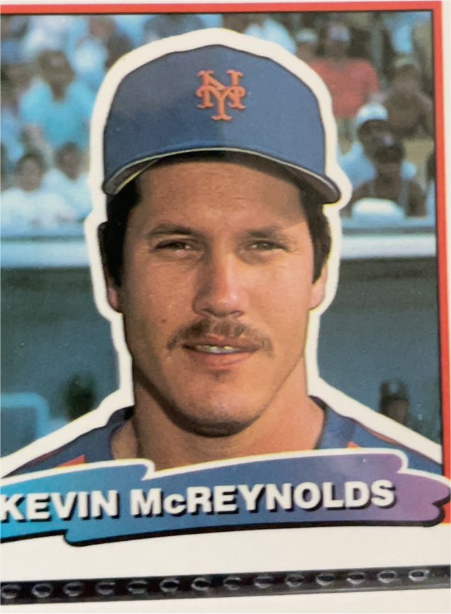 1988 Topps Big #174 Kevin McReynolds — front