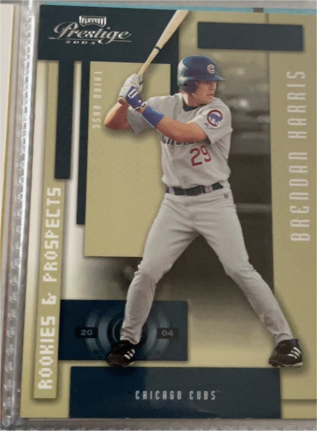 2004 Playoff Prestige #38 Brendan Harris — front