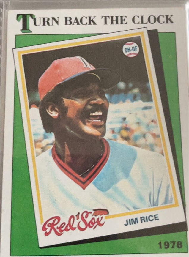 1988 Topps #662 Jim Rice — front