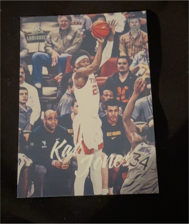 2021 Panini Chronicles Luminance Draft Picks #87 Kai Jones — front