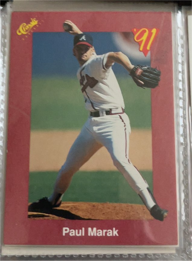 1991 Classic II #T52 Paul Marak — front